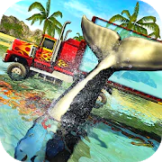 Blue Sea Whale Transport Truck Simulator