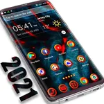 3D 2021 Theme For Android in PC (Windows 7, 8, 10, 11)