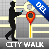 Delhi Map and Walks