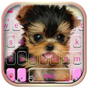 Cute Tongue Cup Puppy Keyboard Theme  APK 7.2.0_0308