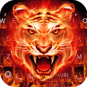 Cruel Tiger 3D Keyboard Theme