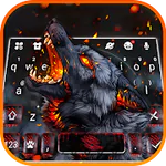Flaming Wolf Keyboard Theme APK 8.7.1_0619