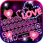 Neon Love Keyboard Theme in PC (Windows 7, 8, 10, 11)