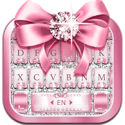 Pink Bow Diamond Theme APK 8.3.0_0129