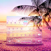 Sunset Beach Kika Keyboard  APK 25.0