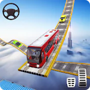 Impossible Bus Tracks Stunts Coach Driving Sim  APK 1.0