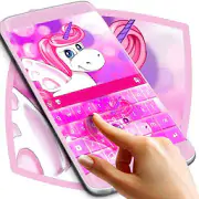 Pink Unicorn Keyboard Theme  APK 1.279.13.94
