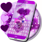 Keyboard Purple