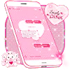 Pink SMS Themes APK .