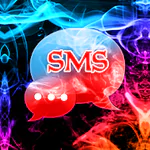 Color Smoke Theme GO SMS Pro APK 3.4