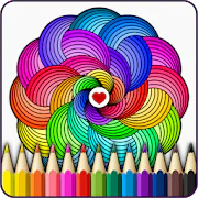 Mandalas coloring pages in PC (Windows 7, 8, 10, 11)