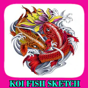 Koi Fish Sketch