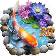 3D Koi Fish Theme & Lively 3D Ripple Effect  APK 1.1.1