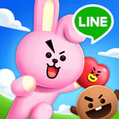 LINE HELLO BT21- Cute bubble-shooting puzzle game! in PC (Windows 7, 8, 10, 11)