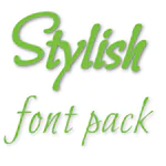 Stylish fonts for HTC