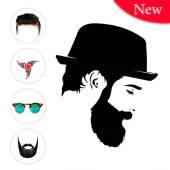 Man Hair style:Beard:Glasses&Live Beard Camera 2.1 Android for Windows PC & Mac