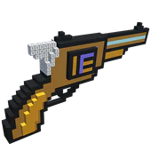 Guns 3D Color by Number - Weapons Voxel Coloring