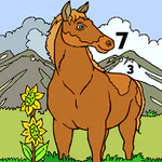 Horse Glitter Color by Number APK 1.7