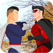 Flying Superhero vs Incredible Hero Street Fight
