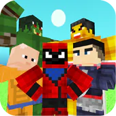 Superhero Champions: Blocky Universe