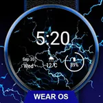 Watch Face: Electric Energy - Wear OS Smartwatch