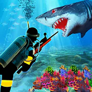 Scuba Diver Sniper Fury: Blue Whale Shark Hunter  APK 1.0