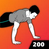 200 Push Ups - Home Workout in PC (Windows 7, 8, 10, 11)