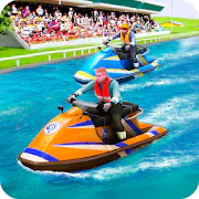 Speed Boat Jet Ski Racing