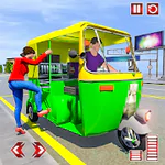 Crazy Tuk Tuk Simulator:Free Driving Games
