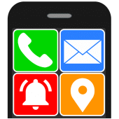Senior Safety Phone - Big Icon For PC