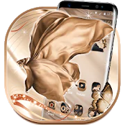 Silk Rose Gold Butterfly Theme