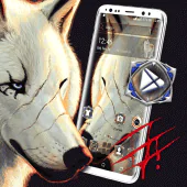 White Wolf Launcher Theme APK 2.7