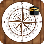 Qibla Direction Finder Locator Compass Azan Times 