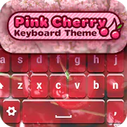 Pink Cherry Keyboard Theme  APK 2.2