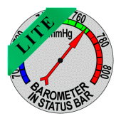 Barometer In Status Bar Lite For PC