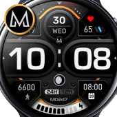 MD247 - Digital watch face