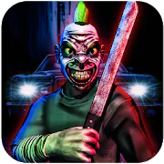 Scary Clown Attack: Creepy Horror Clowns Games 3D
