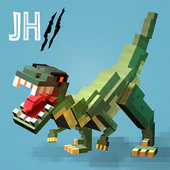 Jurassic Hopper 2: Crossy Dino World Shooter APK 1.2