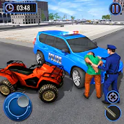 US Police Hummer Car Quad Bike Police Chase Game  APK 1.0.0