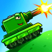 Tank battle: Tanks War 2D For PC