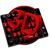 3D Cool Red Electric Current Keyboard Theme APK 10001005