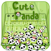Cute Panda Keyboard Theme  APK 5.24