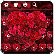 Red Love Rose Keyboard 6.0.1228_10 Latest APK Download