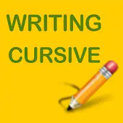 Writing Cursive