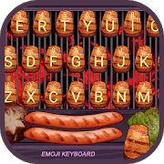 Roast Meat Theme&Emoji Keyboard  APK 3.1