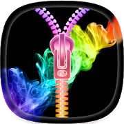 Colorful Smoke Zipper Lock  APK 1.3