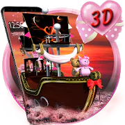 3D Titanic Pink Lovely Teddy Theme  APK 1.3.6