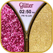 Glitter Zipper Lock Screen - Glitter Lock Screen  APK 1.1