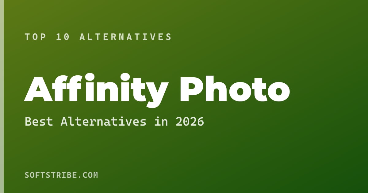 Top 10+ Alternatives for Affinity Photo in 2026