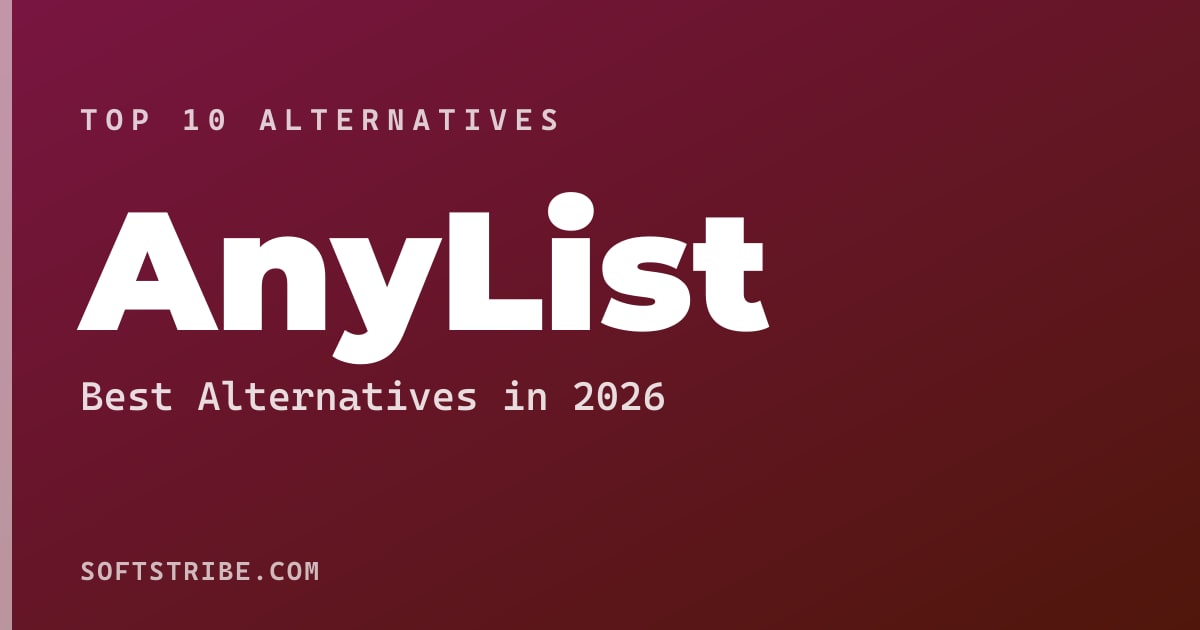 Top 10+ Alternatives for AnyList in 2025